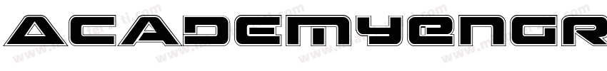 AcademyEngravedW05 Regular字体转换